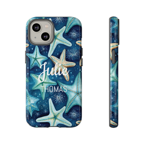 Personalized Starfish Phone Case Beach Ocean Cover iPhone Samsung Google