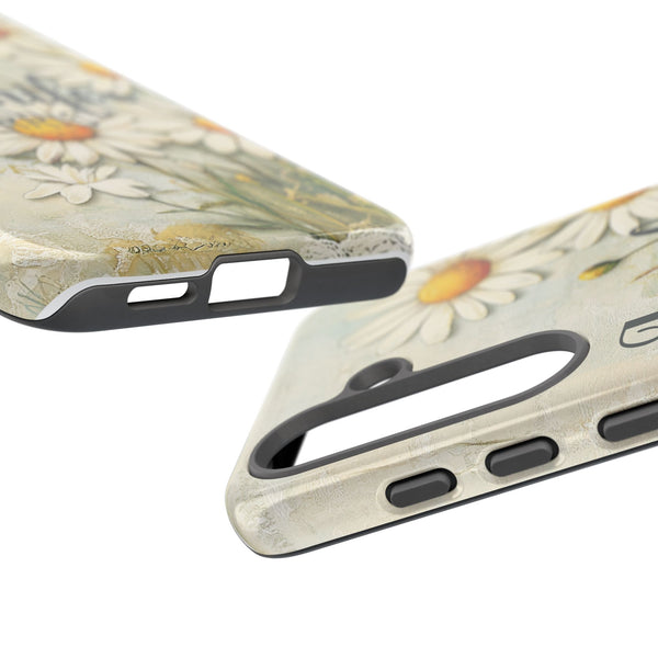 Personalized Floral Phone Case Custom Name Cover iPhone Samsung Pixel Gift