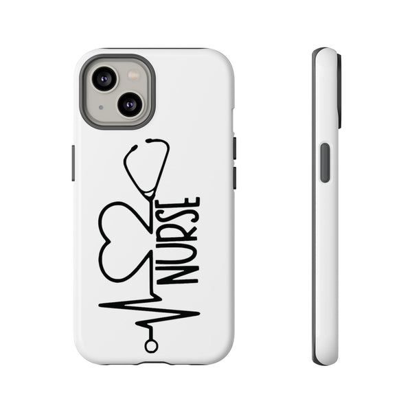 Nurse Heartbeat Phone Case Tough Case Samsung S25 iPhone 13, 17, Google 9 + More