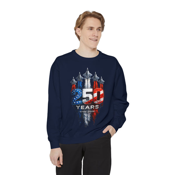 250 Years American Flag Eagle sweatshirt | 1776-2026 250th Birthday Double Sided