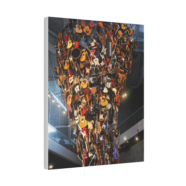 Tower of Guitars Seattle Washington Art Canvas Print 4 Sizes