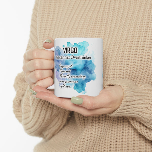 Virgo Zodiac Mug – Funny Astrology Coffee Cup, Virgo Gift, Horoscope Birthday