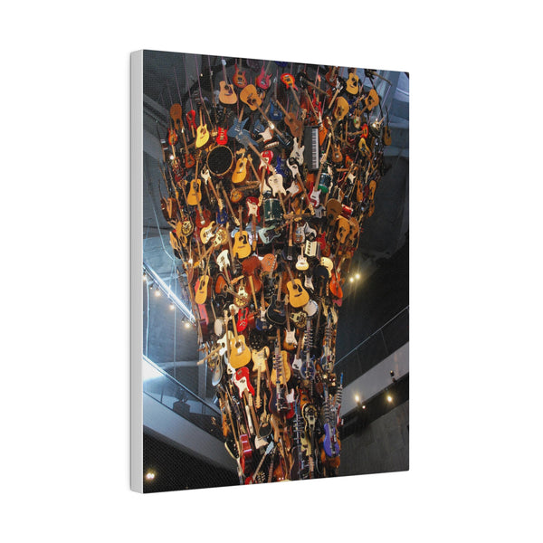 Tower of Guitars Seattle Washington Art Canvas Print 4 Sizes