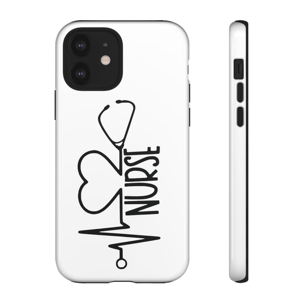 Nurse Heartbeat Phone Case Tough Case Samsung S25 iPhone 13, 17, Google 9 + More