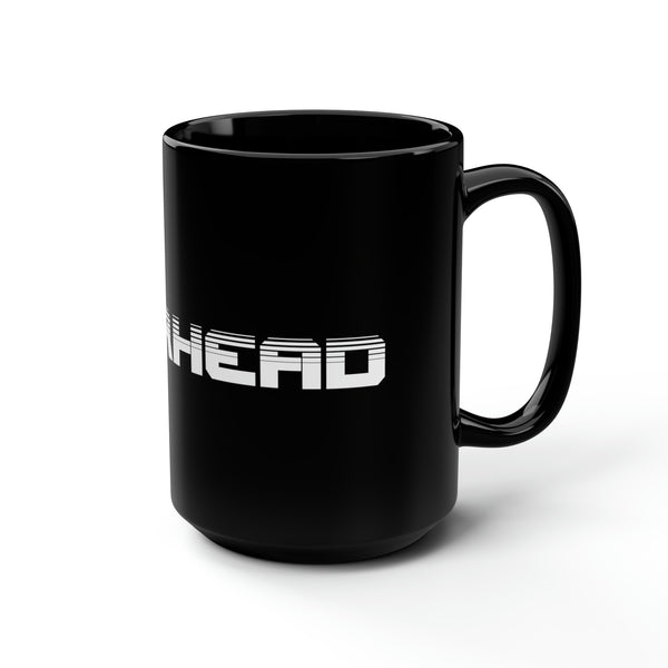 Gift for Gearheads 15 oz Black Mug for Guys