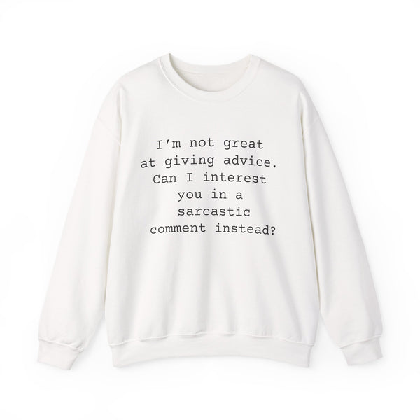 Advice Unisex Heavy Blend™ Crewneck Sweatshirt