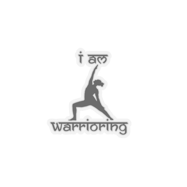 Gifts for Yoga Lovers Peaceful Warrior Pose Stickers