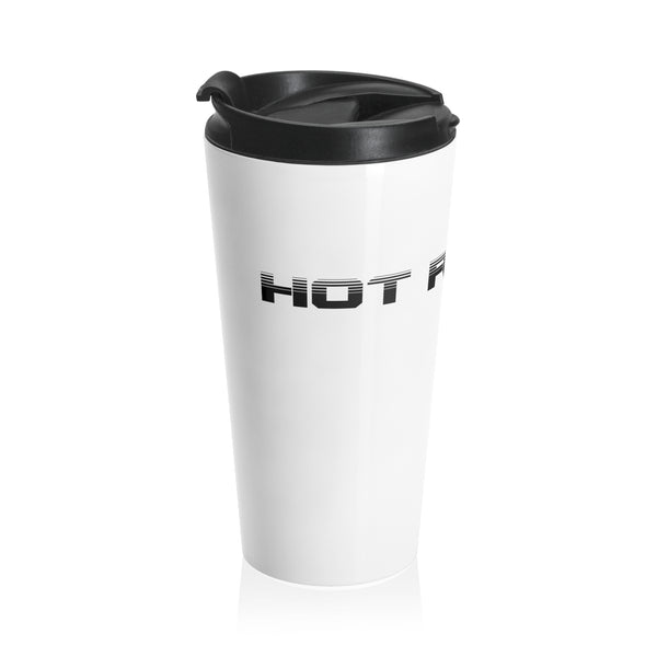 Gifts for Gearheads Hot Rodder Stainless Steel Travel Mug 15 oz with Lid