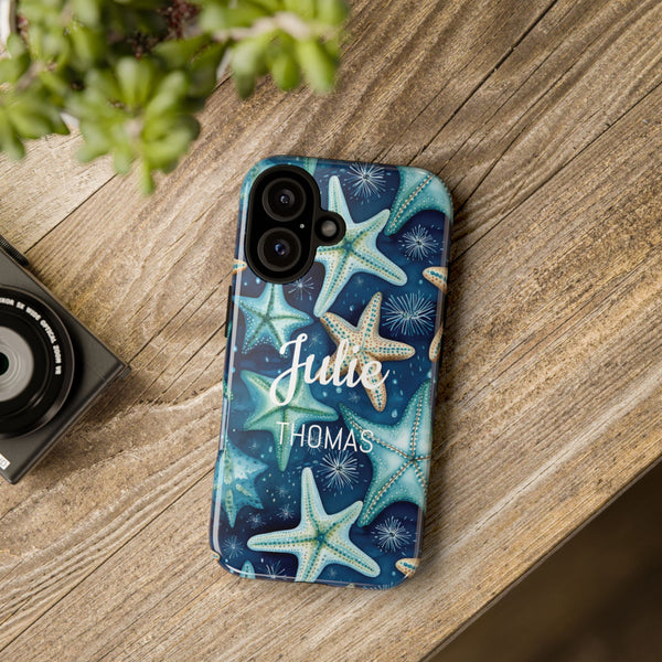 Personalized Starfish Phone Case Beach Ocean Cover iPhone Samsung Google
