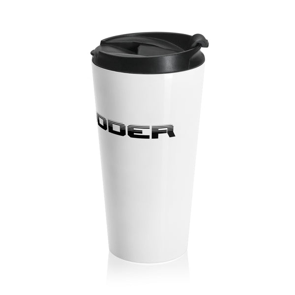 Gifts for Gearheads Hot Rodder Stainless Steel Travel Mug 15 oz with Lid