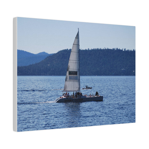 Lake Tahoe Sailboat Art Canvas Print 3 Sizes Premium Gallery Quality 