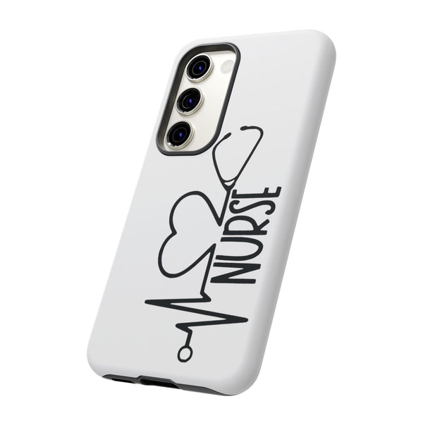 Nurse Heartbeat Phone Case Tough Case Samsung S25 iPhone 13, 17, Google 9 + More