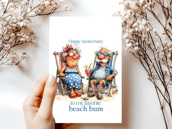 Funny Anniversary Cards for Couples | Whimsical Relationship Humor Greeting Cards 4x6