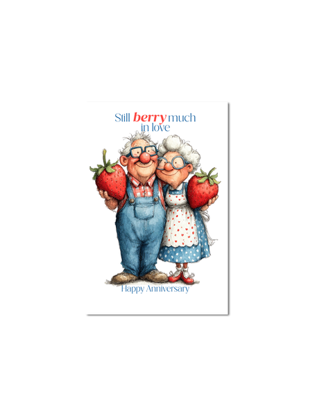 Funny Anniversary Cards for Couples | Whimsical Relationship Humor Greeting Cards 4x6