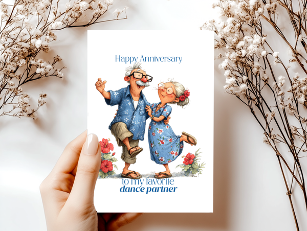 Funny Anniversary Cards for Couples | Whimsical Relationship Humor Greeting Cards 4x6
