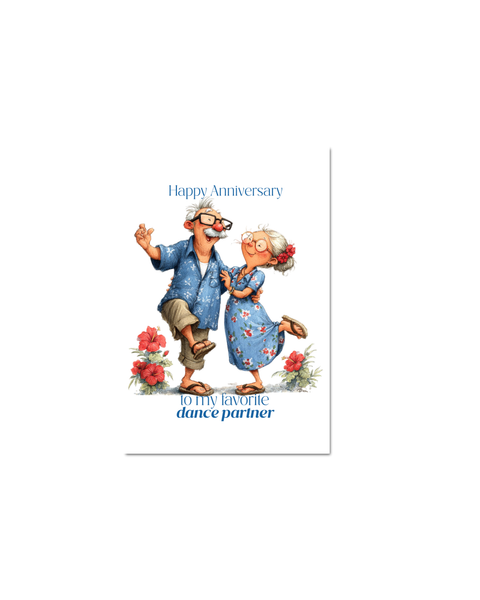 Funny Anniversary Cards for Couples | Whimsical Relationship Humor Greeting Cards 4x6