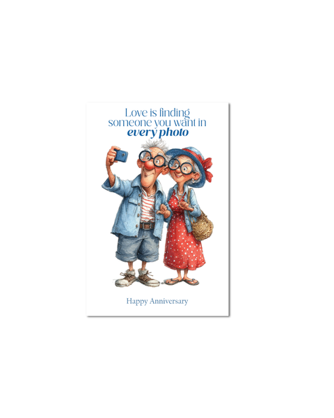 Funny Anniversary Cards for Couples | Whimsical Relationship Humor Greeting Cards 4x6