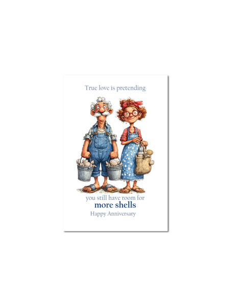 Funny Anniversary Cards for Couples | Whimsical Relationship Humor Greeting Cards 4x6