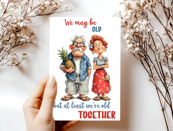 Funny Anniversary Cards for Couples | Whimsical Relationship Humor Greeting Cards 4x6