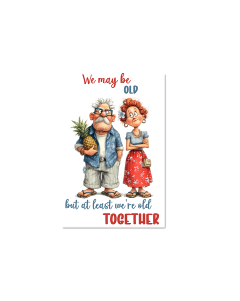 Funny Anniversary Cards for Couples | Whimsical Relationship Humor Greeting Cards 4x6
