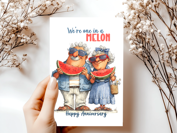 Funny Anniversary Cards for Couples | Whimsical Relationship Humor Greeting Cards 4x6
