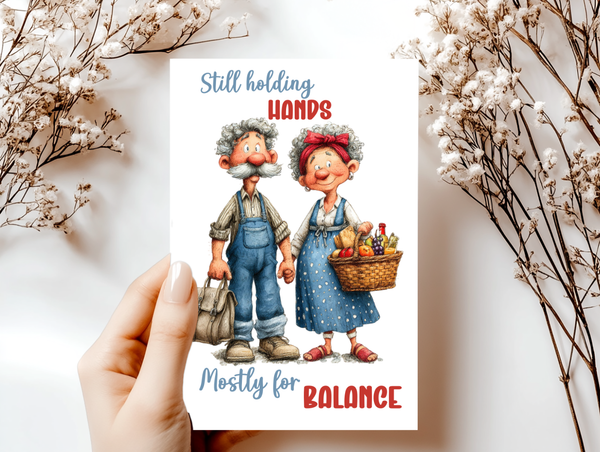 Funny Anniversary Cards for Couples | Whimsical Relationship Humor Greeting Cards 4x6
