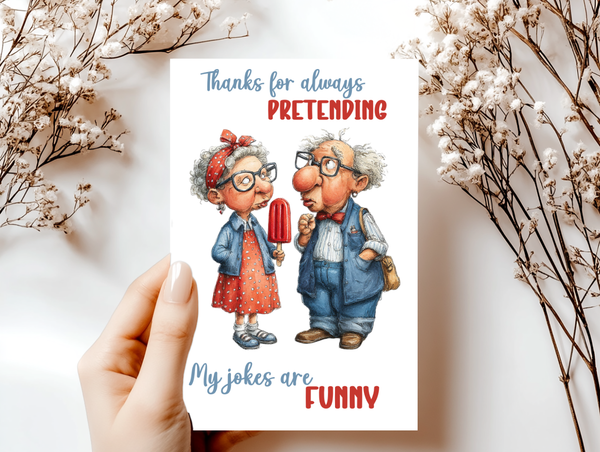 Funny Anniversary Cards for Couples | Whimsical Relationship Humor Greeting Cards 4x6
