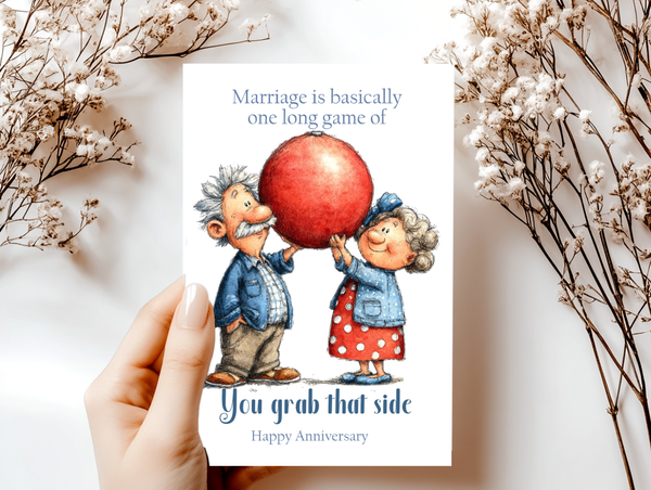 Funny Anniversary Cards for Couples | Whimsical Relationship Humor Greeting Cards 4x6