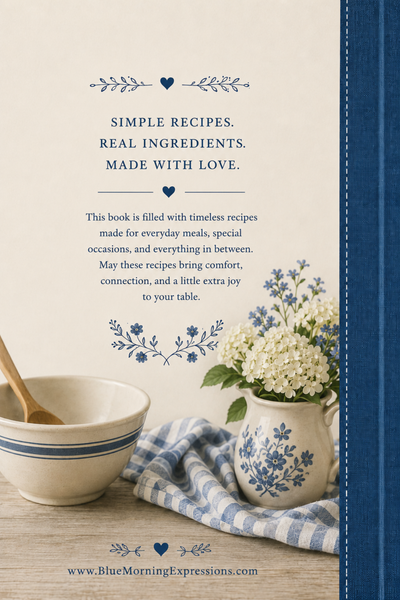 A Basic Recipe Book – Your Recipes  | Spiral Bound 6x9 Kitchen Journal