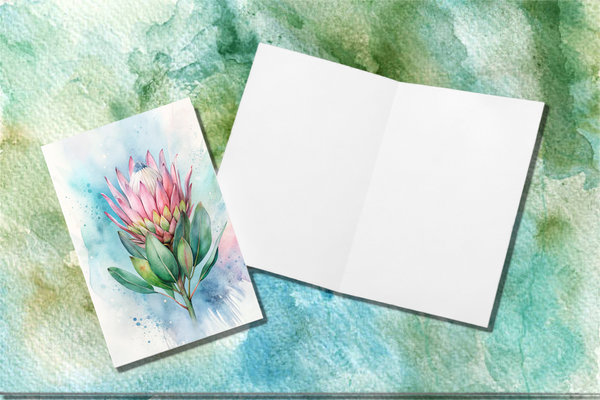 10 Botanical Art Notecards All Occasion 4x6 with Envelopes Blank Folded
