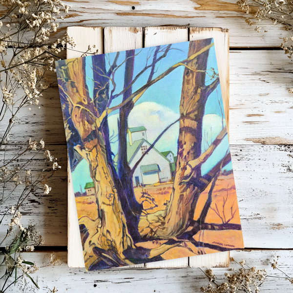 Midwest Farmland Collection | Set of 14 Blank 4x6 Notecards by Illinois Artist Susan Carson