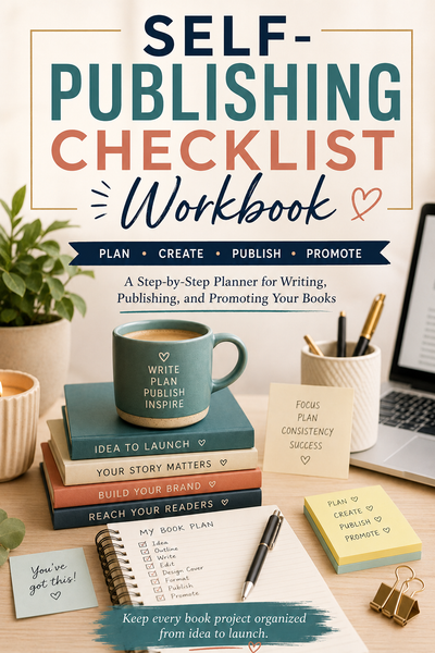 Writer's Ultimate Productivity Bundle | Writing Planners, Trackers, Notebooks & Author Resources