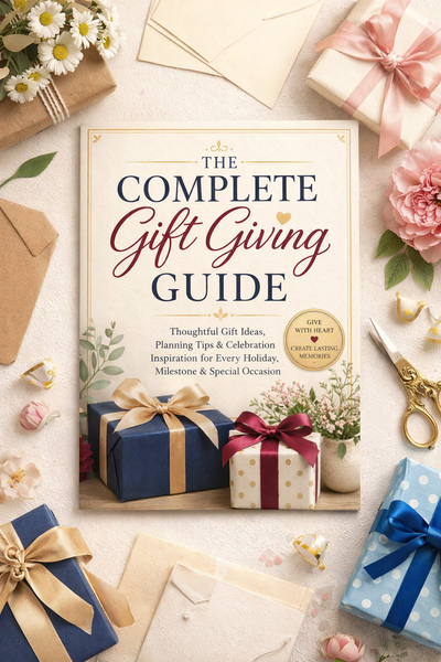 Complete Gift Giving Guide | Gift Planner, Budget Tracker & Special Occasion Organizer