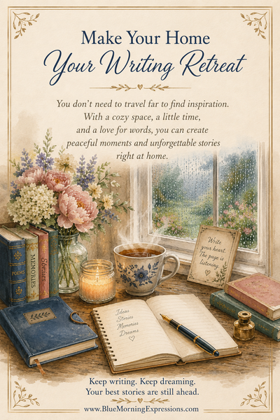 Cozy Writing Retreats at Home – Boutique Booklet for Writers & Journal Lovers