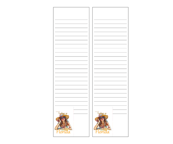 Currently Soaking Up Florida Notepad Set of 2 | Handmade Stationery