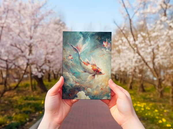 Faded Life Vintage 4x6 Notecard Set – 10 Eclectic Art Cards