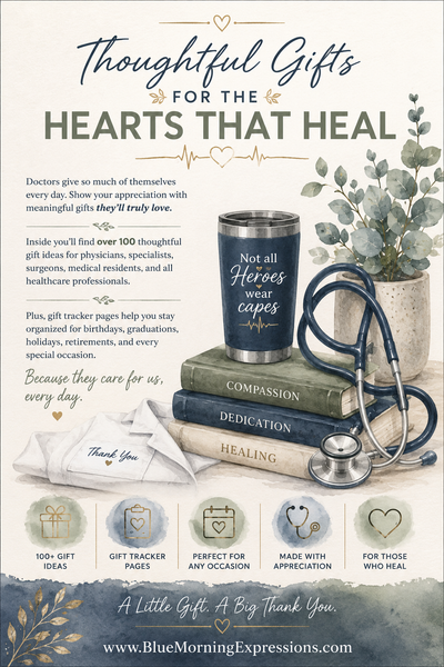 Gift Ideas for Doctors | Thoughtful Gift Planner Book with 100+ Gift Ideas & Gift Tracker Pages