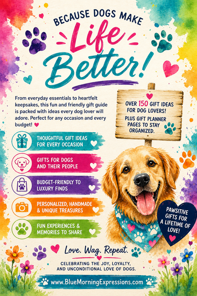 Gift Ideas for Dog Lovers | 100+ Gift Ideas & Gift Planner Booklet for Dog Owners