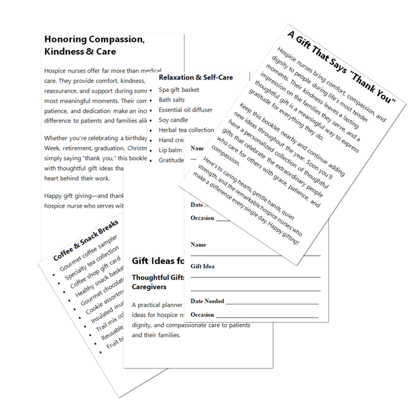 Gift Ideas for Hospice Nurses | 100+ Thoughtful Gift Ideas & Appreciation Gift Planner