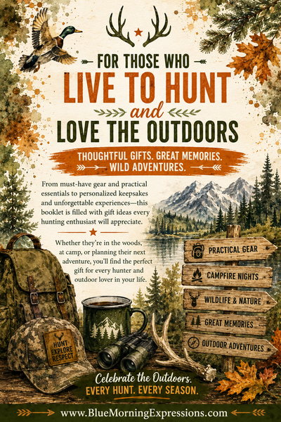 Gift Ideas for Hunting Enthusiasts | 100+ Hunting Gift Ideas & Outdoor Gift Planner Book