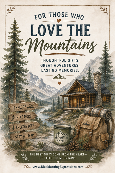 Gift Ideas for Mountain Lovers | 100+ Mountain Gift Ideas & Adventure Gift Planner Book