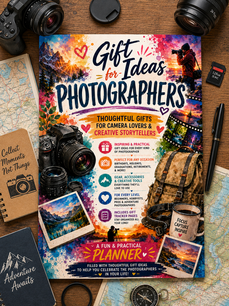 Gift Ideas for Photographers | 100+ Camera & Photography Gift Ideas Planner