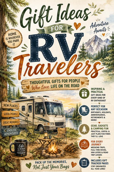 Gift Ideas for RV Travelers | 100+ RV Camping & Road Trip Gift Ideas