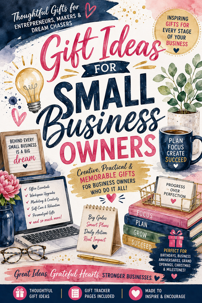 Gift Ideas for Small Business Owners | 100+ Entrepreneur Gift Ideas Planner
