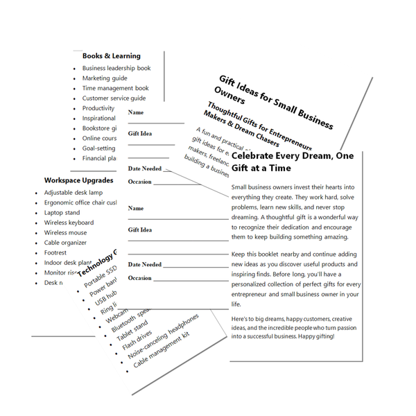 Gift Ideas for Small Business Owners | 100+ Entrepreneur Gift Ideas Planner