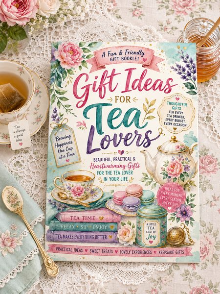 Gift Ideas for Tea Lovers | 100+ Tea Gift Ideas & Gift Planner Booklet