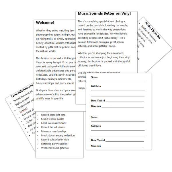 Gift Ideas for Vinyl Record Lovers | 100+ Gift Ideas for Record Collectors
