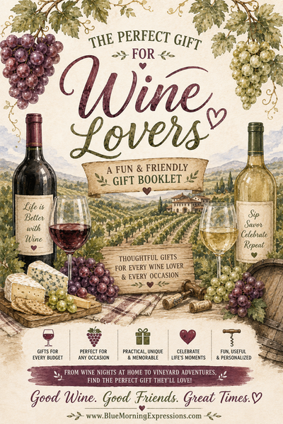 Gift Ideas for Wine Lovers | 100+ Wine Gift Ideas Planner & Shopping Guide