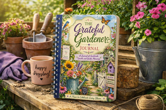 The Grateful Gardener guided gratitude journal from Blue Morning Expressions