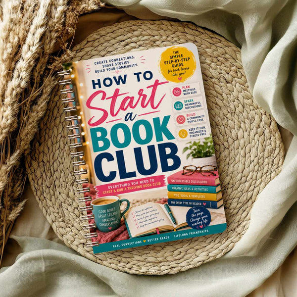 Book Club Starter Bundle | How to Start a Book Club Guide + 5 Discussion Journals